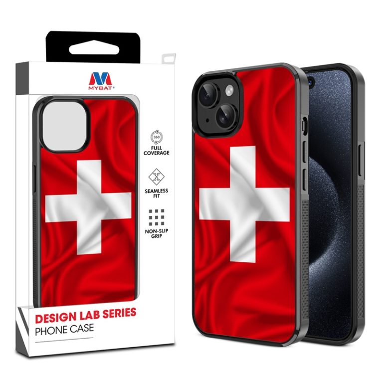 Mybat Design Lab Series Case For Apple Iphone Switzerland Flag Boost Mobile